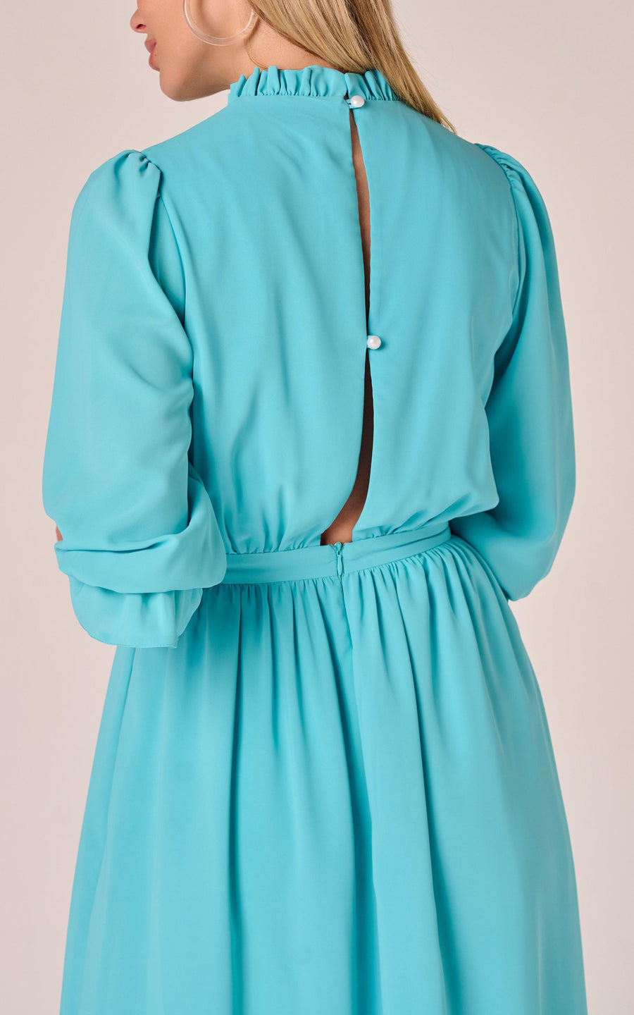 ANASTASIA | Flare Skirt Tiffani Midi Dress | Tatiana Tretyak Brand