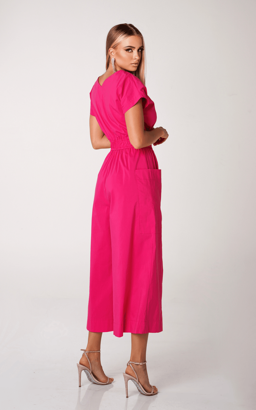 KIM | women's overall, pink, casual style | Tatiana Tretyak Brand