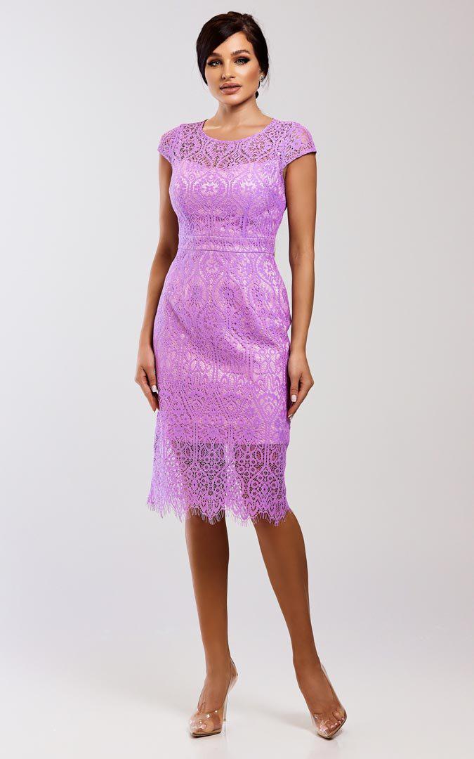 Virsavia | Purple Lace Dress | Tatiana Tretyak Brand