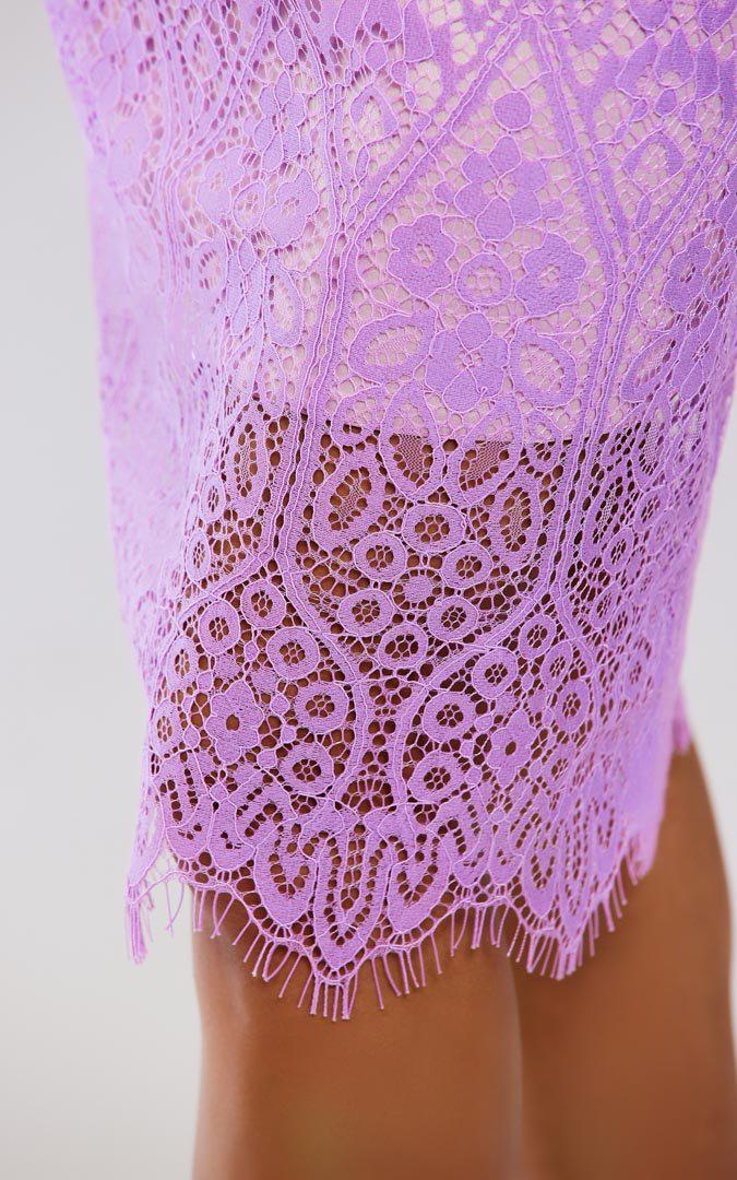 Virsavia | Purple Lace Dress | Tatiana Tretyak Brand