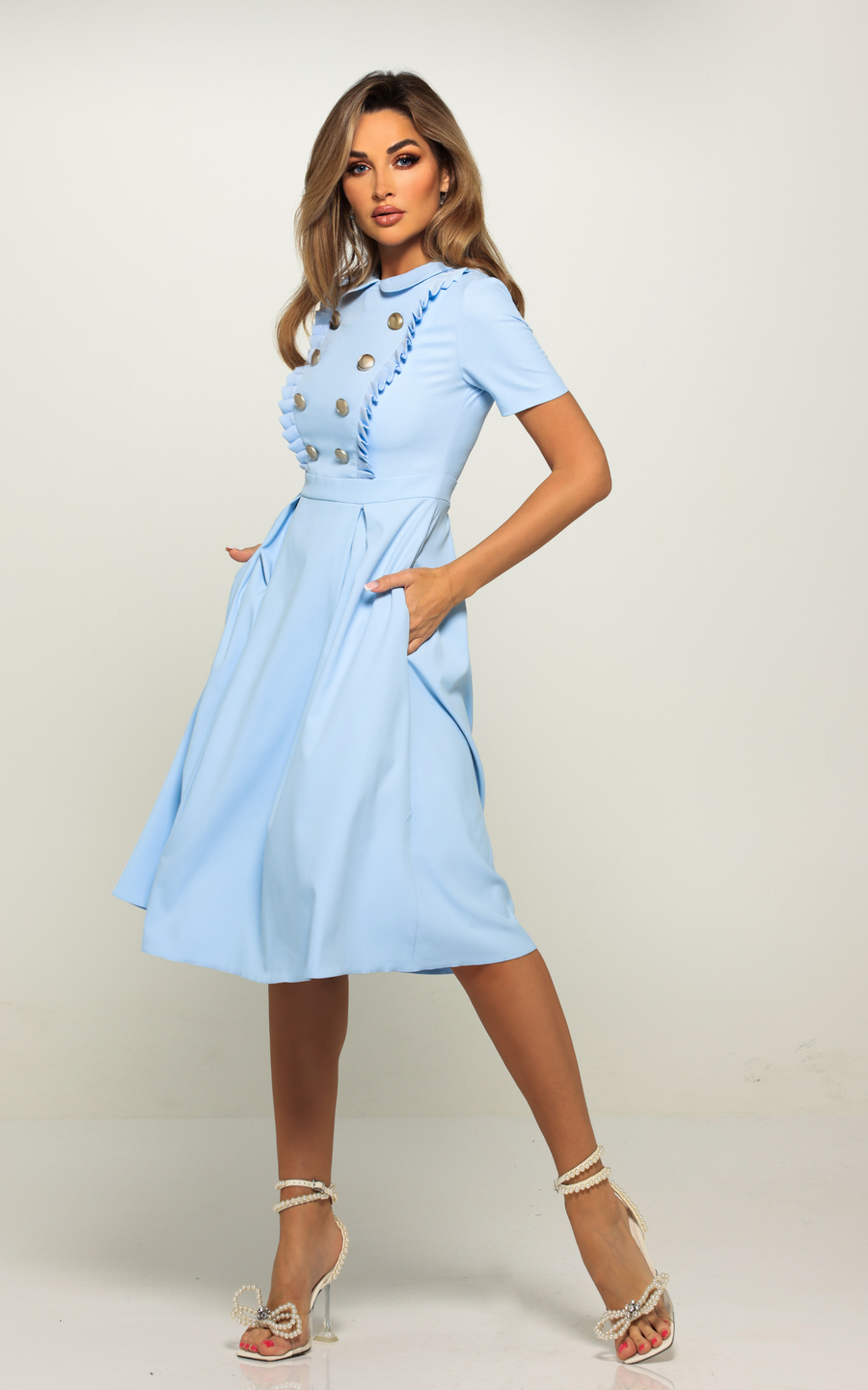 ZORY | Sky Blue Dress | Tatiana Tretyak Brand